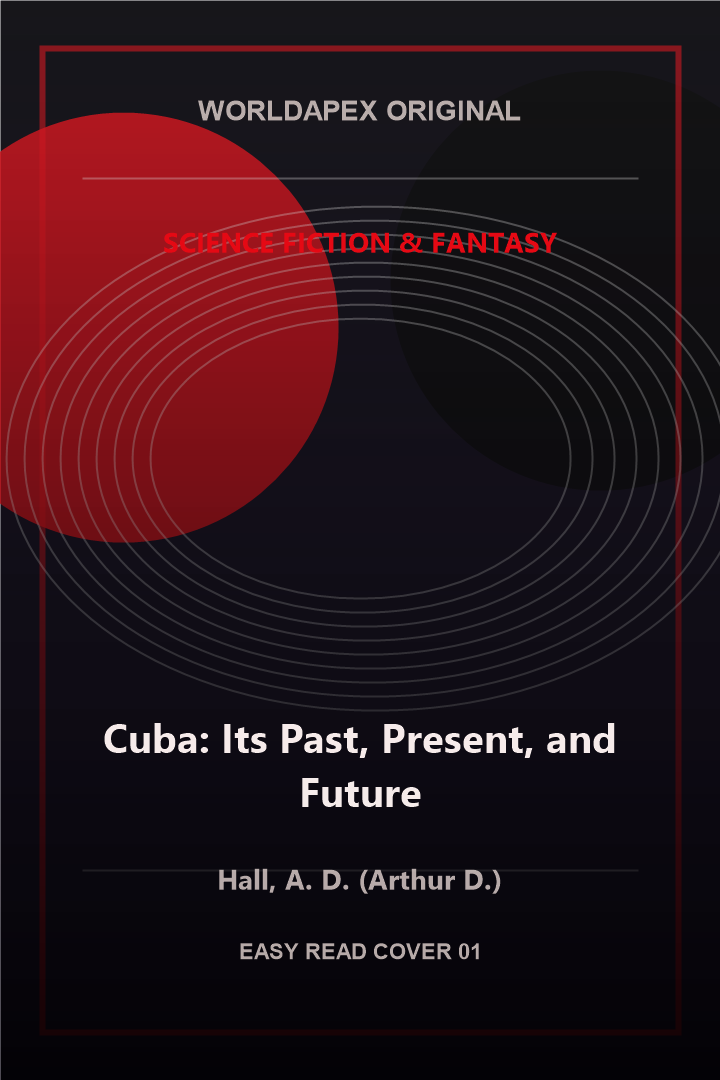 Science Fiction & Fantasy poster cover for Cuba: Its Past, Present, and Future by Hall, A. D. (Arthur D.)